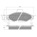 TOMEX Brakes Bremsbelagsatz, Scheibenbremse